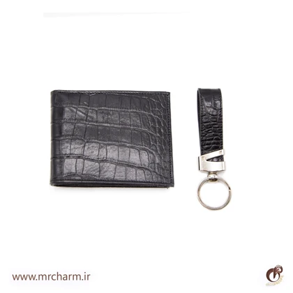 ست چرم کیف پول و جاسوئیچی mrc1318-34