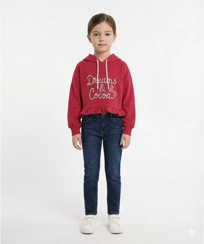 هودی دخترانه مرینو Merino کد 1804