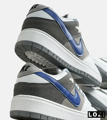 کفش کتانی بزرگ پا طوسی آبی نایک NIKE SB