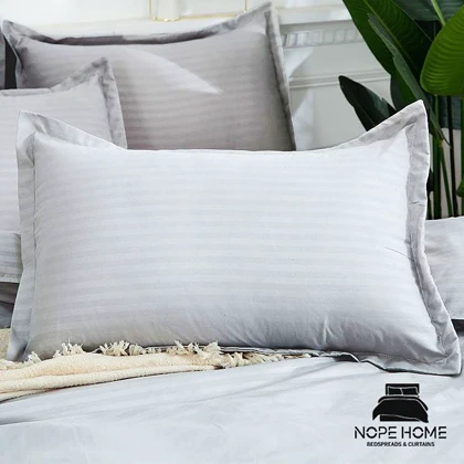 روبالشی بیسیک هتلی راه راه بسته دو عددی