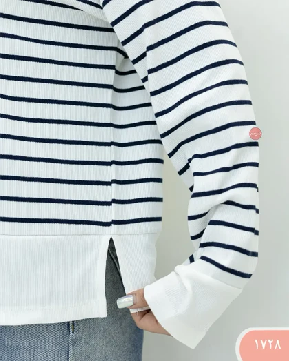 بلوزکبریتی راه راه 1728