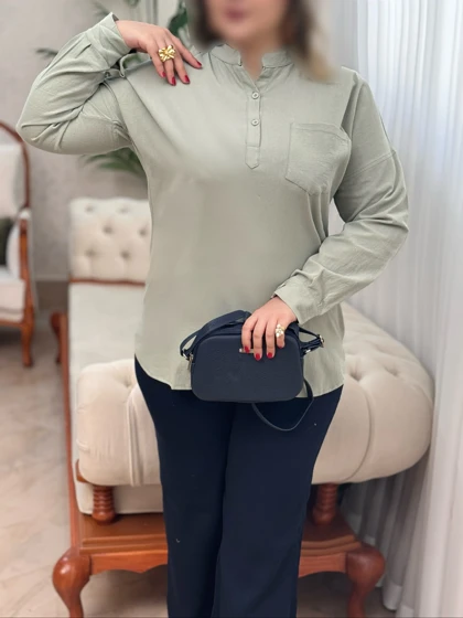 تونیک کتان نخ سیلویا3202
