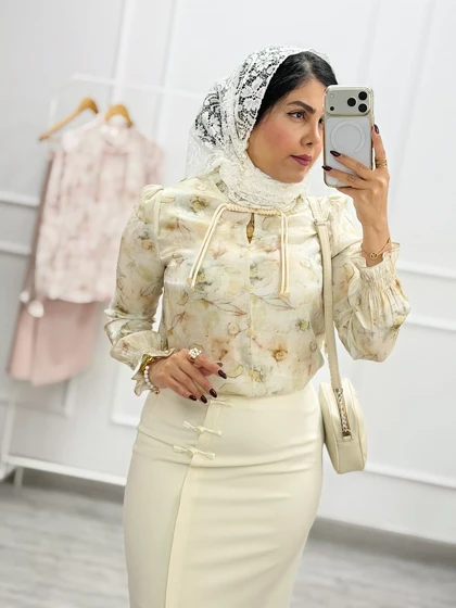 شومیز دامن نیلان