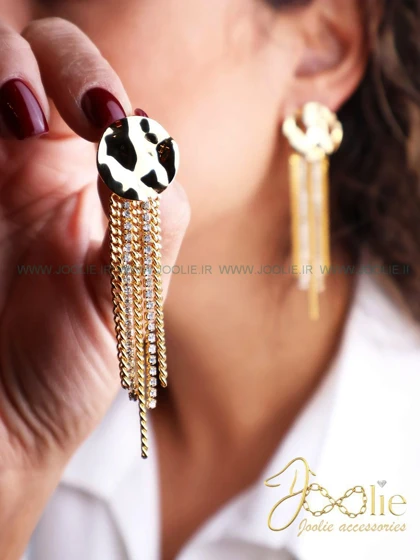 گوشواره زنانه طرح طلا امرلند کد E1186