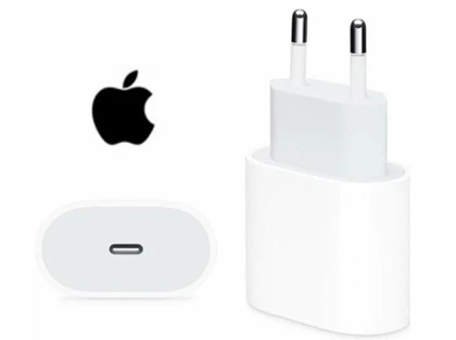 شارژر دیواری اصلی تایپ سی 20 وات اپل برای آیفون و آی‌پد Apple 20W Type-C Poxer Adapter