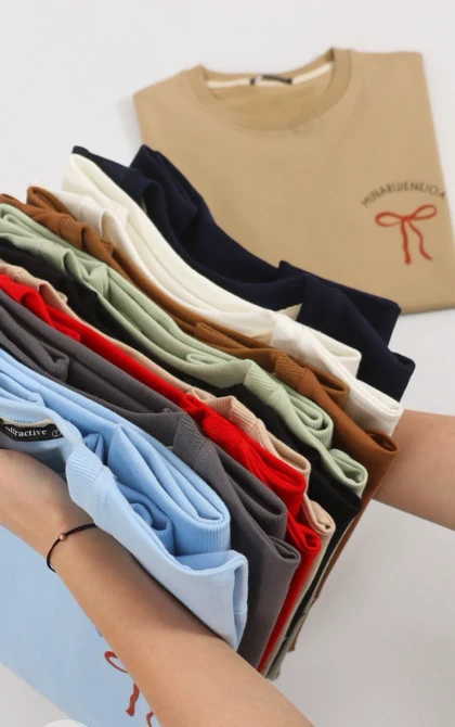 بلوز زنانه دورس دو نخ پنبه