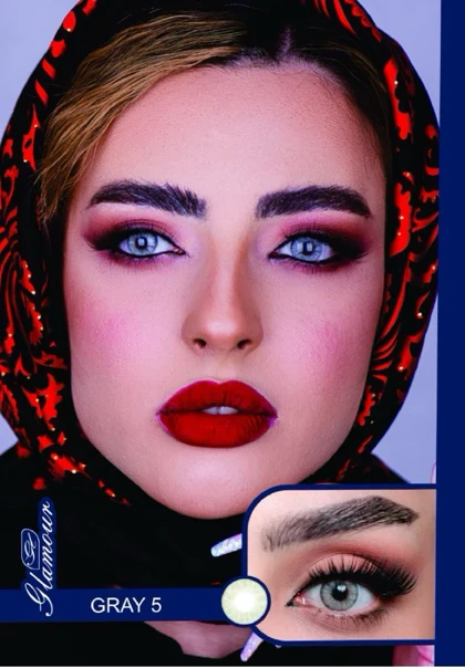 لنز رنگی فصلی گلامور Glamour