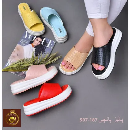 دمپایی صندل لژدار زنانه وانا