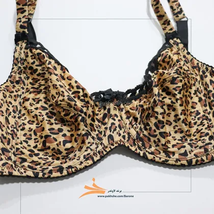 ست پلنگی لاکرا فنردار برند بارون لاوندر کد 3035 Leopard