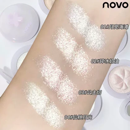 هایلایتر شاین کریستالی NOVO