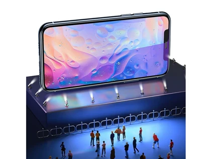 محافظ صفحه نمایش شیشه ای بیسوس آیفون 12مینی Baseus Anti Bluelite 0.3mm Full screen &amp; Full glass