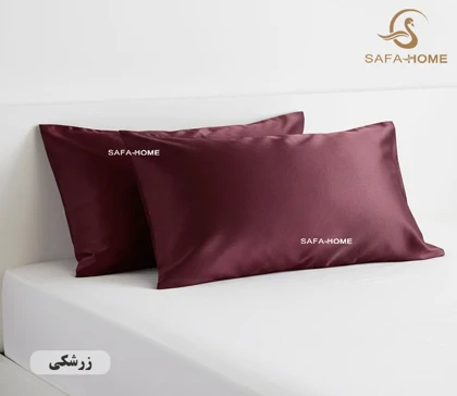 روبالشتی ساتن مدل جفتی صفاهوم