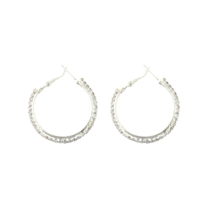 گوشواره زنانه مدل حلقه‌ای تنسی