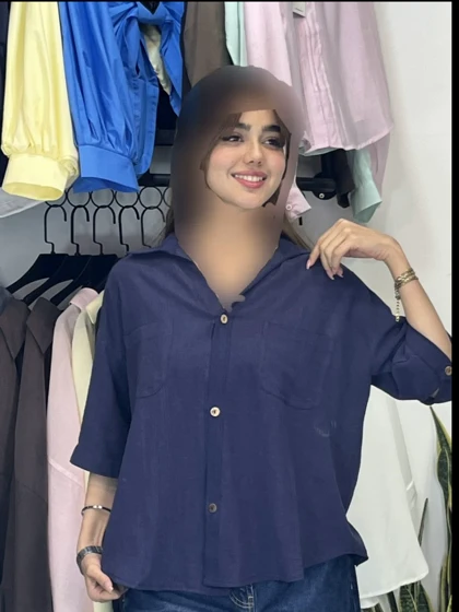 شومیز دوجیب پونزا
