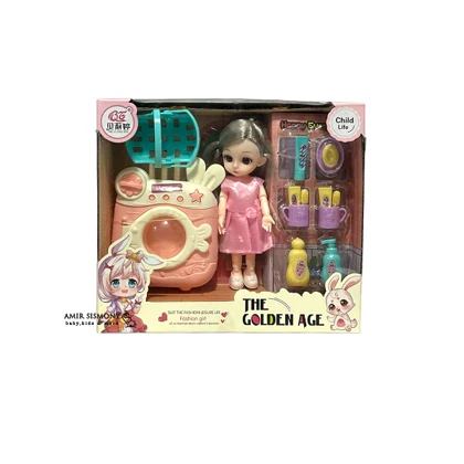 عروسک چشم تیله ای با وسایل کد 81006