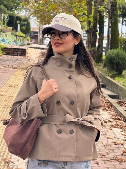 بارانی آستردار طرح برشکا