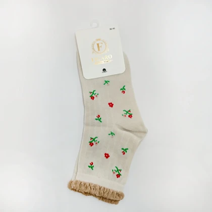 جوراب ساق بلند دخترانه کد 205