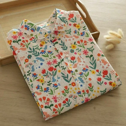 شومیز طرح گل