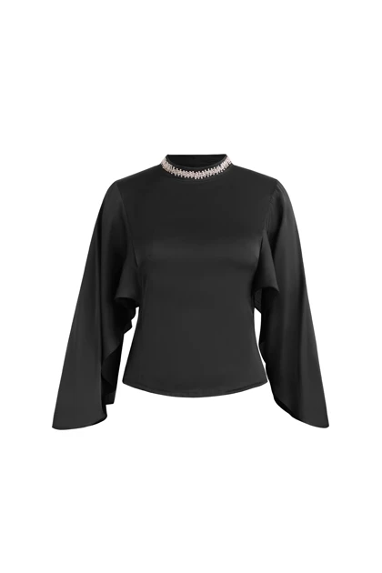 بلوز ساتن - 3137