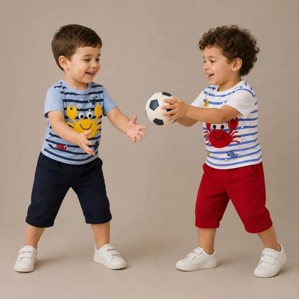 تیشرت و شلوارک خرچنگ