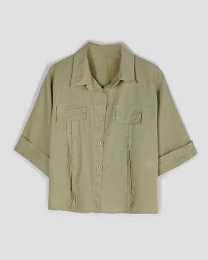 شومیز لینن ماه بانو | هیبا