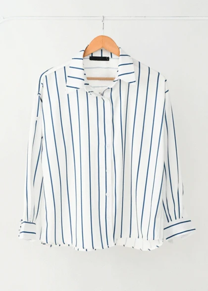 شومیز ساتن راه راه