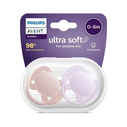 پستانک اونت اولترا سافت 0 - 6 ماه تکی مدل SCF091/32