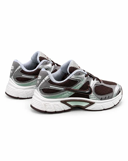 کفش کتانی زنانه رانینگ مدل نایکی V5 طوسی موکا Nike V5