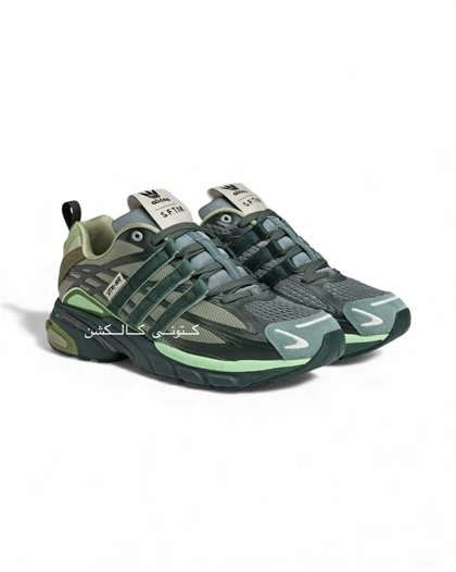 کتانی ویتنامی آدیداس ایکس اس اف تی ام ادیستار کوشن سبز Adidas x SFTM Adistar Cushion Shadow Green