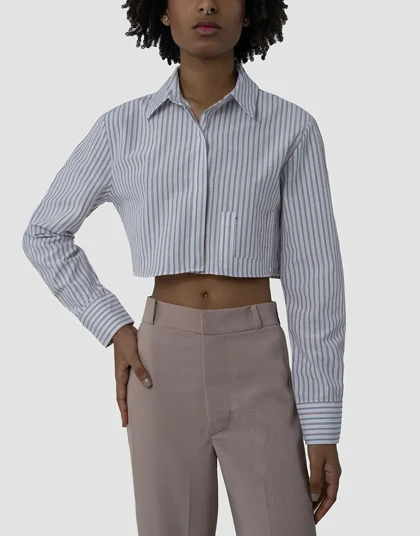 کراپ راه راه جیب بریده