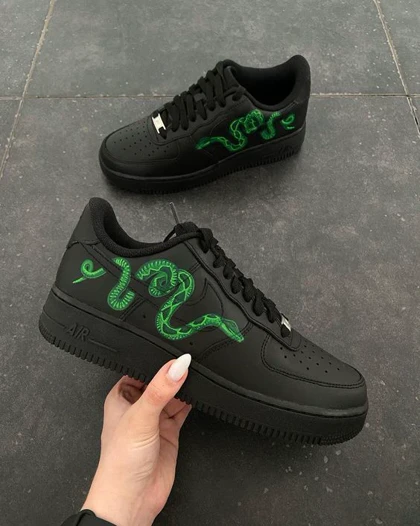 کفش اسپرت کاستوم کتانی ایرفورس air force طرح Loafers Men نایک nike