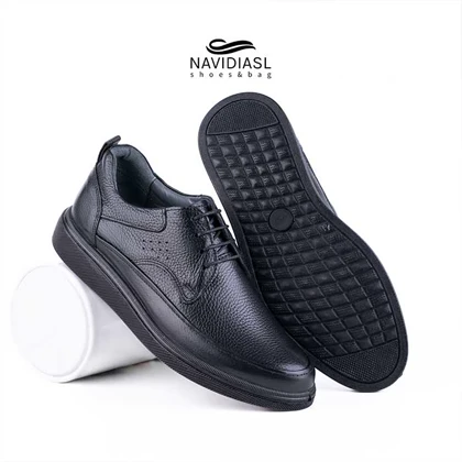 کفش مردانه چرم اداری و روزانه کد 7017003