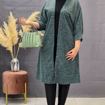 مانتو پاییزه زنانه بلند بیسکویتی