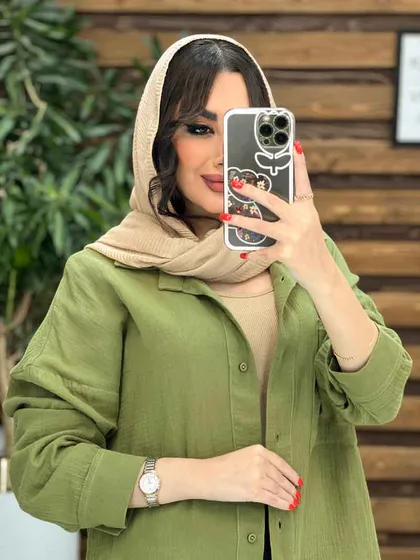 مانتو شومیزی تک جیب