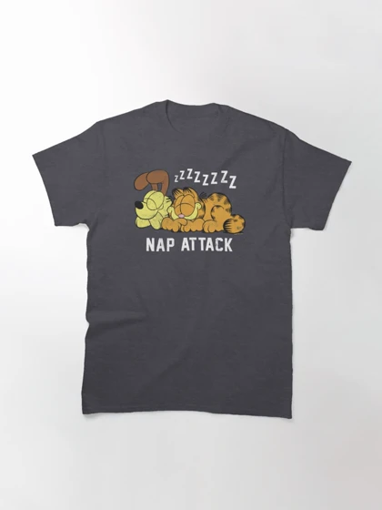 تیشرت گارفیلد | Garfield Odie Garfield Nap Attack Zzzz کد 224456