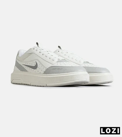 کفش کتانی مردانه و زنانه کرم NIKE Just Do It مدل 7808