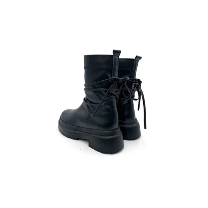 کفش نیم بوت زنانه استرج بندی مدل 0117_Boots
