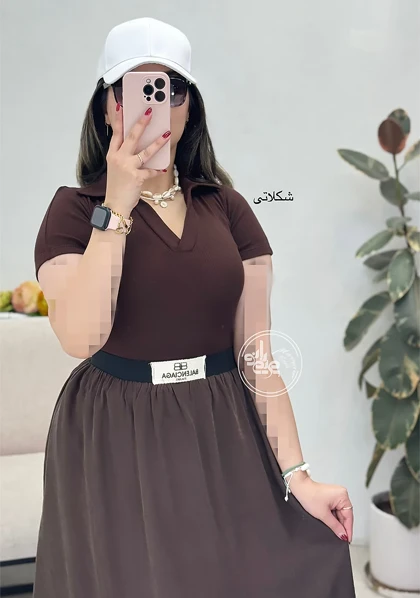 تیشرت یقه انگلیسی