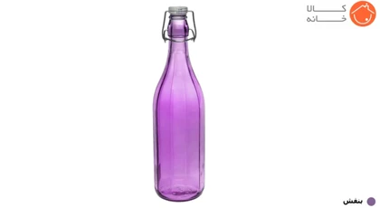 بطری شیشه ای دکوور طرح کنگره کد 7264