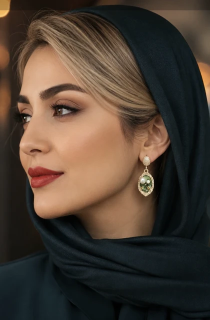 گوشواره میناکاری Mi20