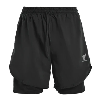 شلوارک کشاله دار ورزشی مردانه آندر آرمور مدل 4H0218 مشکی