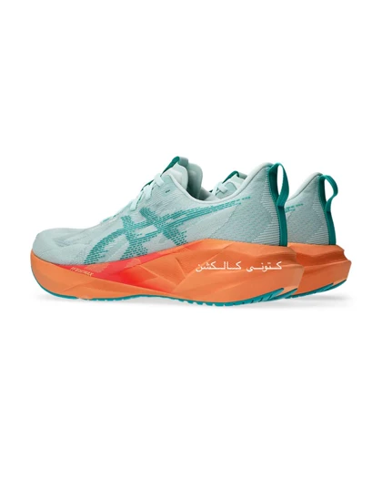 کتانی ویتنامی اسیکس نووا بلاست 5 فیروزه ایی نارنجی Asics Novablast 5 Soothing Sea/Wave Teal