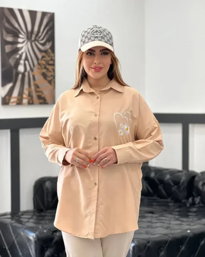 شومیز مانتویی قلبی