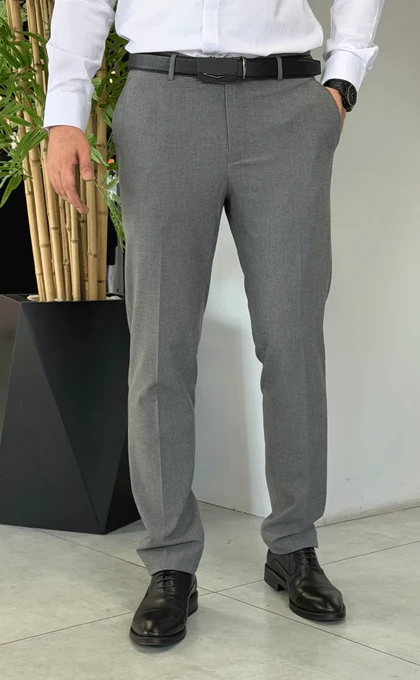 شلوار پارچه ای بزیاق ساده