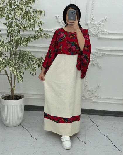 سارافون و رویه مجلسی نخی ترکمنستان 1307