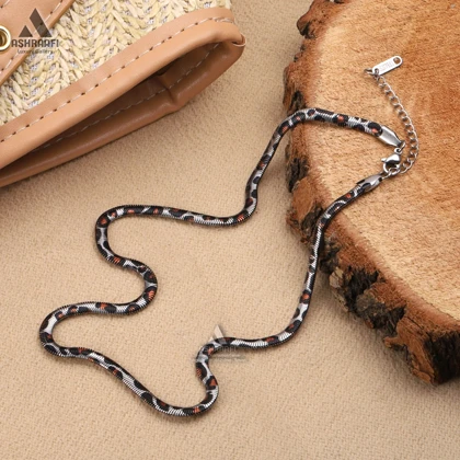 گردنبند زنانه پلنگی Leopard Snake Necklace S02