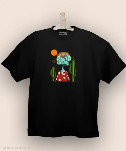 تیشرت لش مردانه و زنانه طرح آقای رنگو کد 892