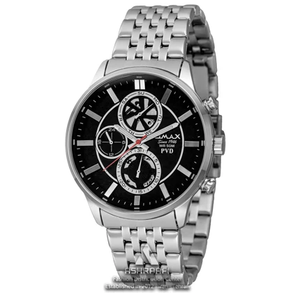 ساعت اوماکس صفحه مشکی Omax OCM003I002