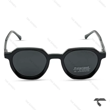 عینک دودی جنتل مانستر RE2568-1 پلاریزه مشکی GentleMonster-10126-U