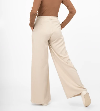 شلوار بگ سیلک رویال استخوانی